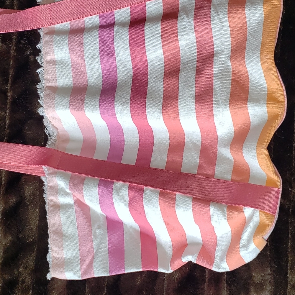 Victorias Secret Beach Weekender Tote with Pom Pom - Picture 8 of 16